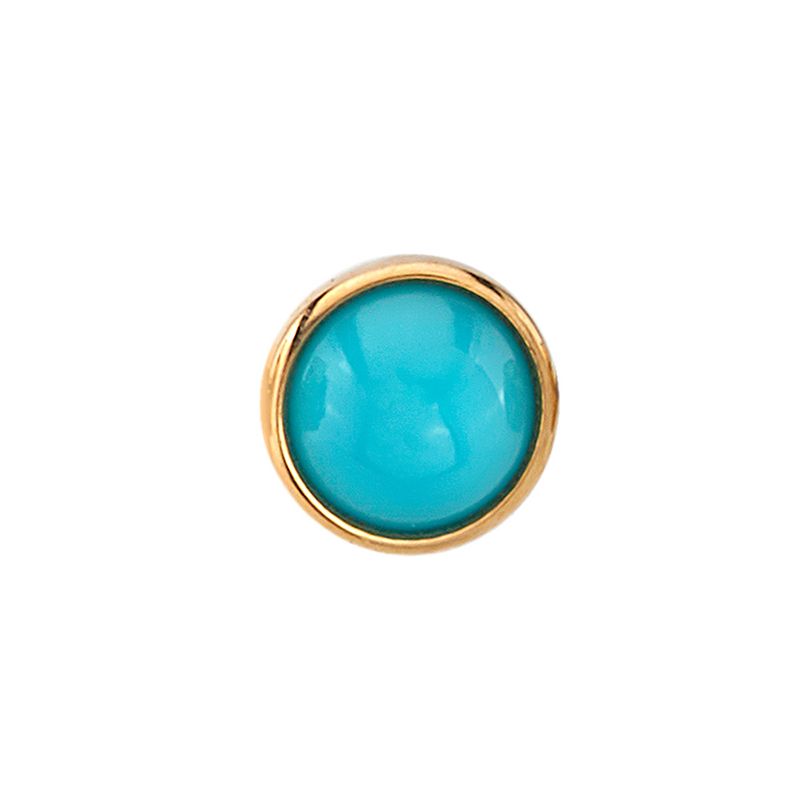 BVLA Pin - Cup w/ Turquoise Cabochon