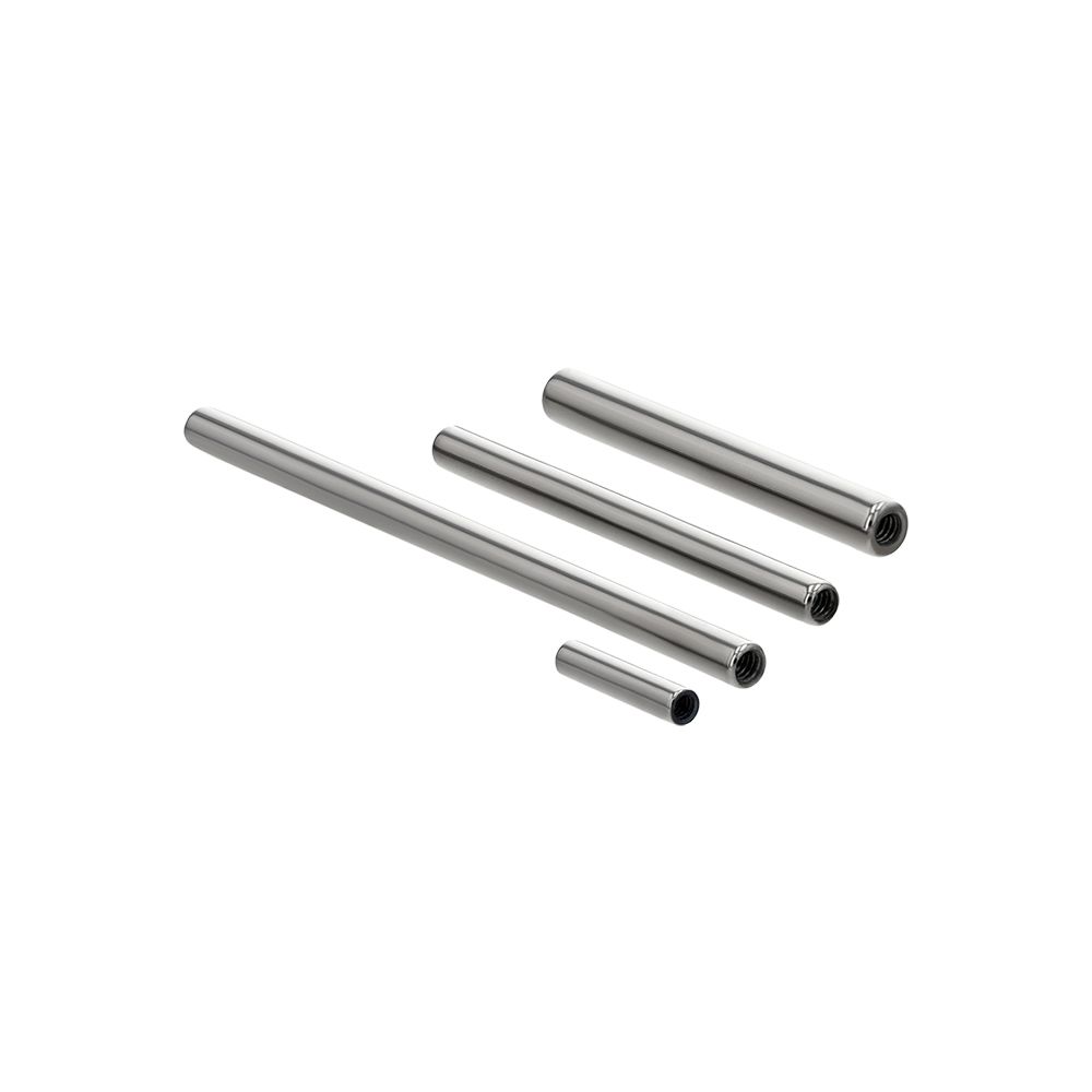Ti Threaded Straight Barbell Shaft (SBB) 12g