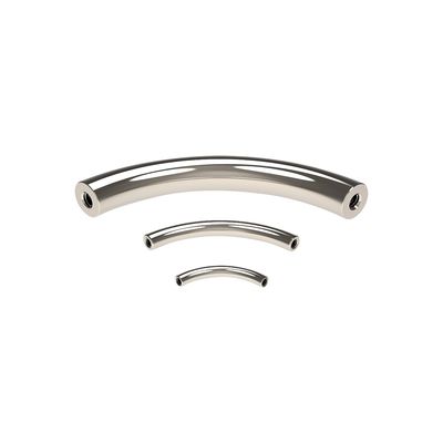 Ti Threaded Curved Barbell Shaft (CRV) 12g