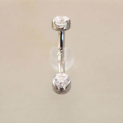 Ti Navel Curve - 4x4mm
