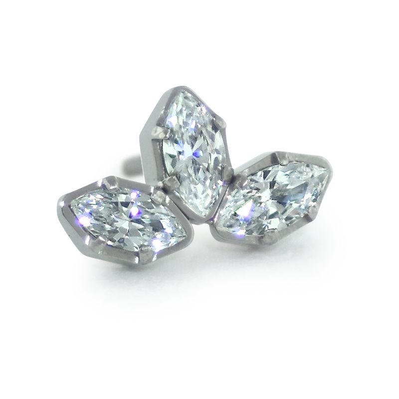 Neo Ti Marquise Cut Gem Fans