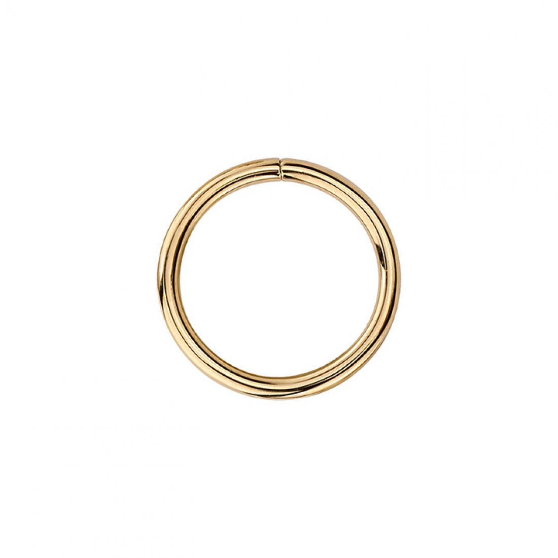 BVLA Seam Ring - Classic 16g, Size: 1/4&quot;, Color: YG