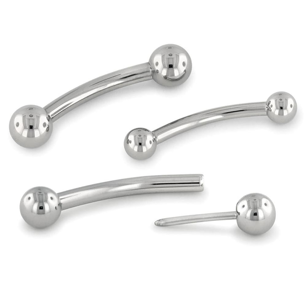 Neo Ti CRV Post, Gauge: 18g, Size: 1/4"