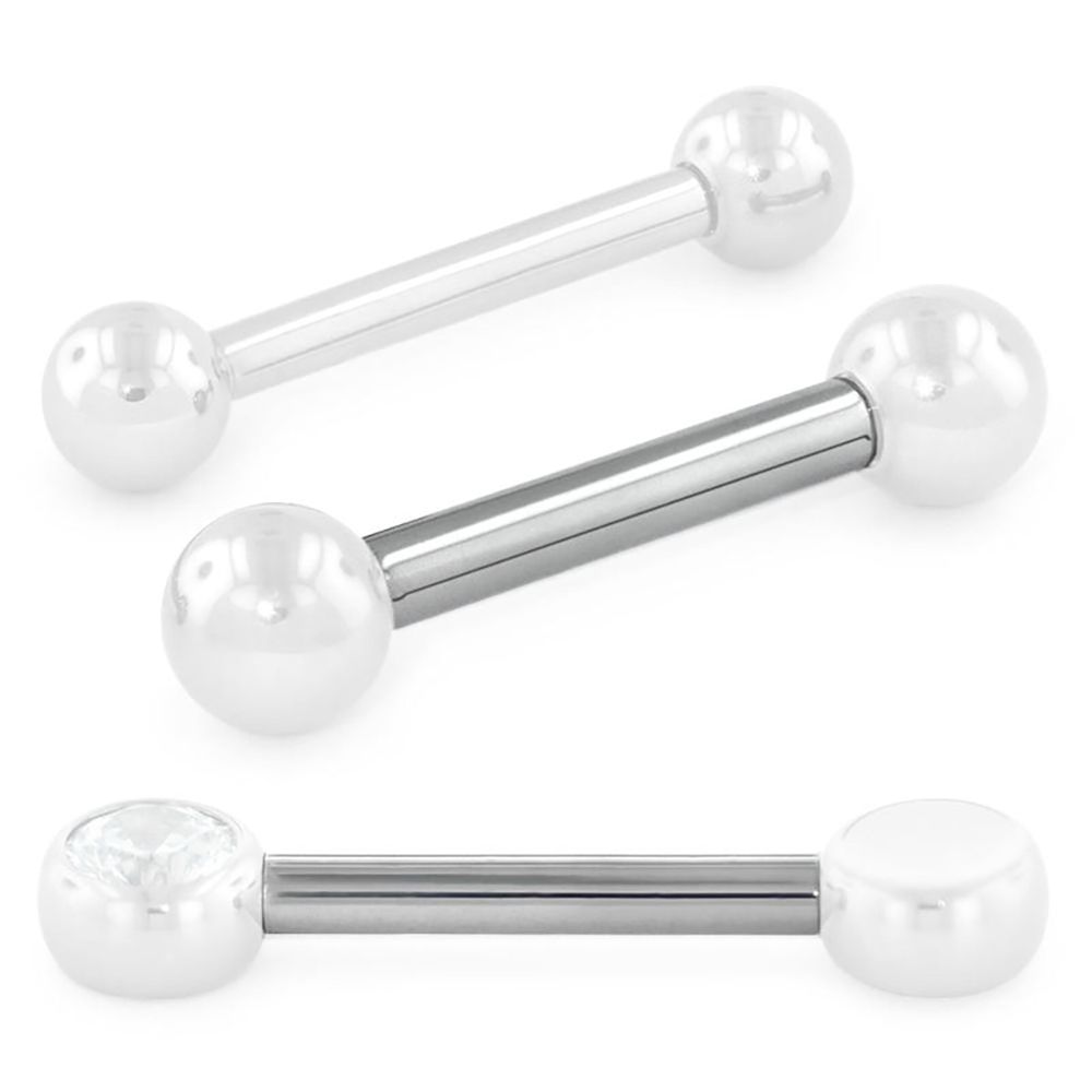 Neo Ti Nipple Post, Gauge: 14g, Size: 3/8"
