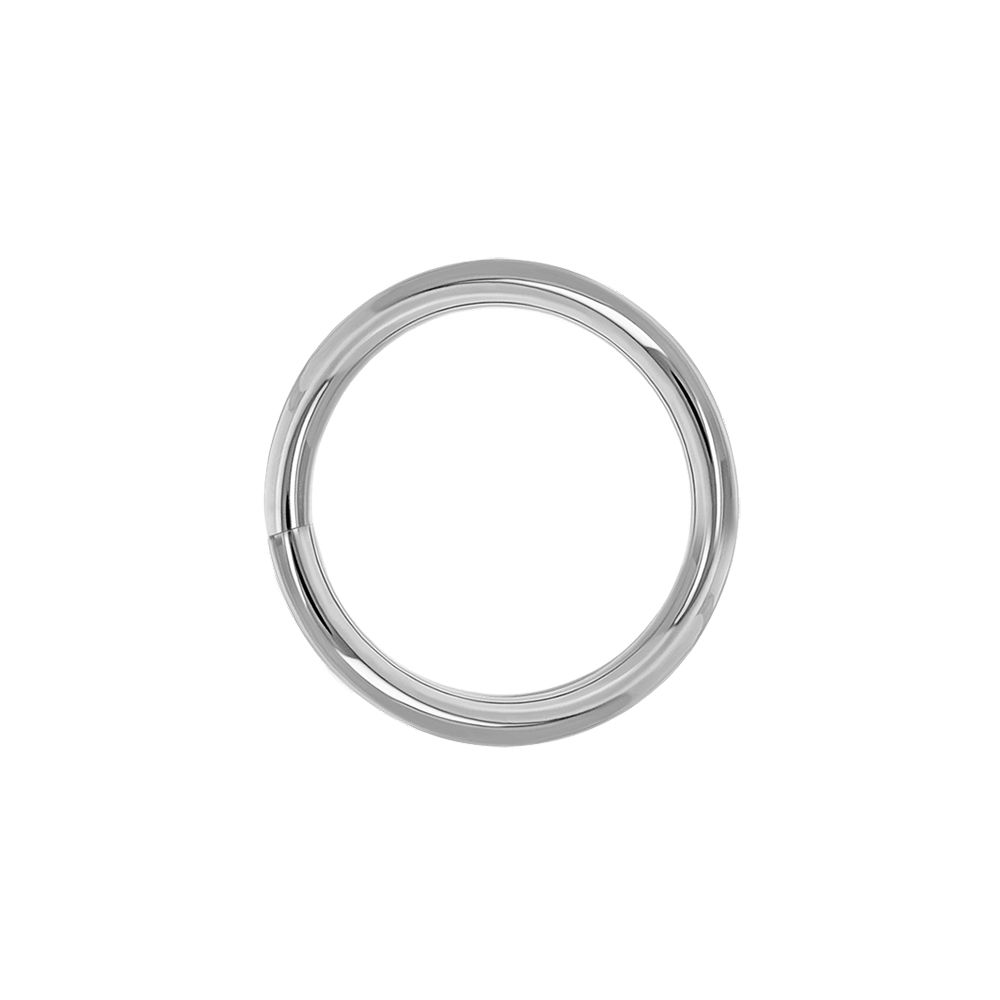 SS Seam Ring, Gauge: 18g, Size: 7/32"