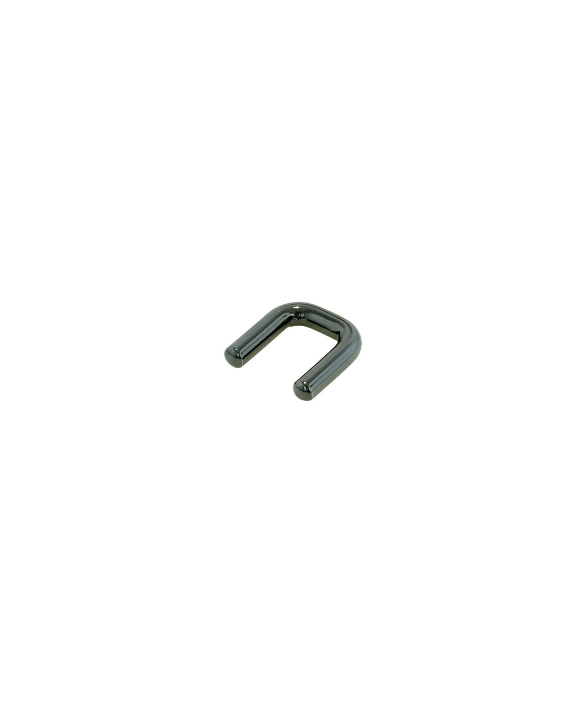 Niobium Septum Retainer, Size: 16g, Color: Black