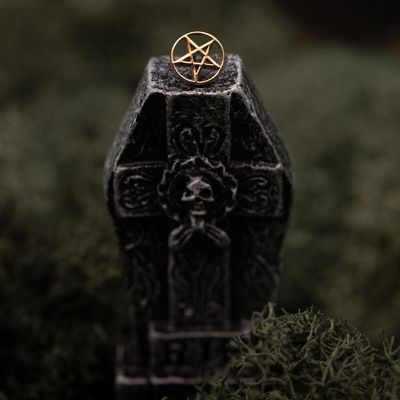 BVLA Pin - Round Pentagram 6mm