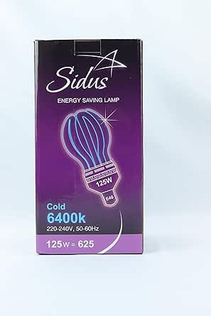 Sidus Pflanzenlampe Anzucht 125W – 625 LED, 7500 lm, 6400K, Lebensdauer 10.000 h, Energieklasse A