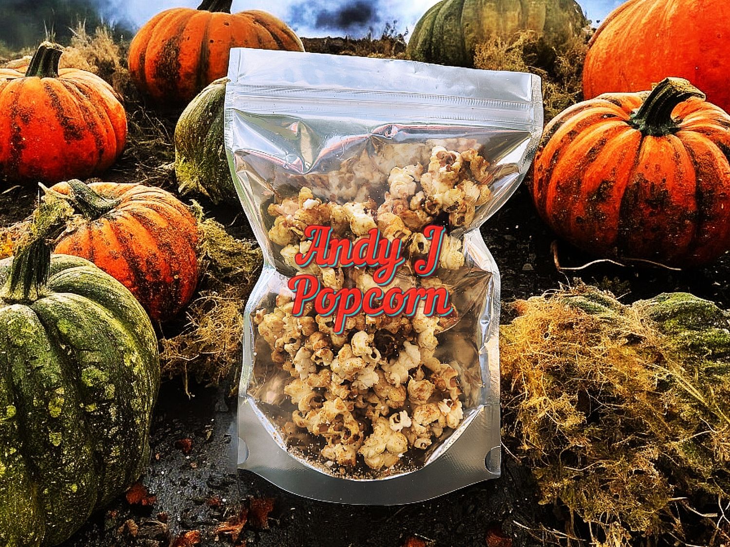 Pumpkin spice popcorn (free sample)