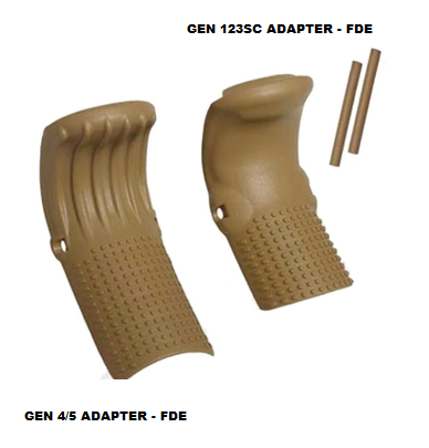 ​GEN 4/5 - GEN 123SC ADAPTERS - FDE (FLAT DARK EARTH)