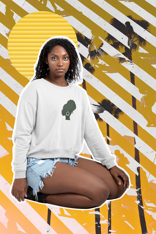 African Woman Sweater