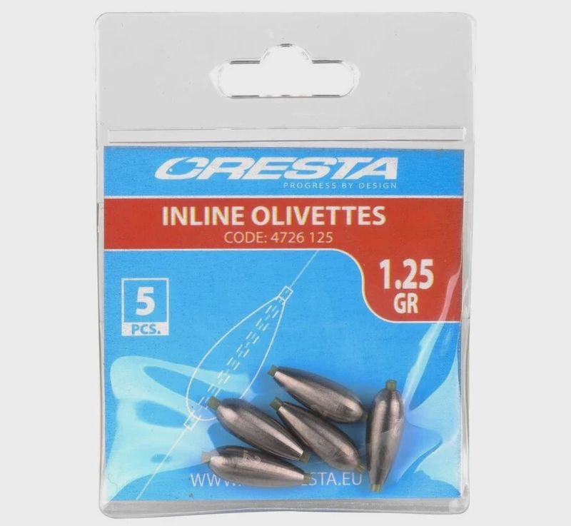 COATED INLINE OLIVETTES 1.5G