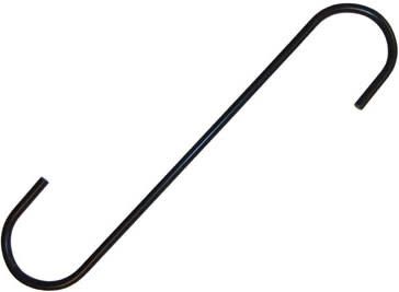 S Hook - Black - 2&quot; Open