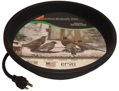 HEATED BIRDBATH DISH