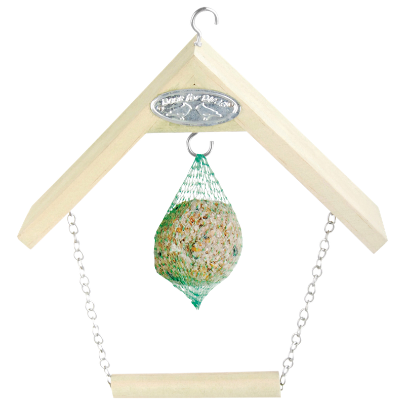 Wooden Suet Ball Swing