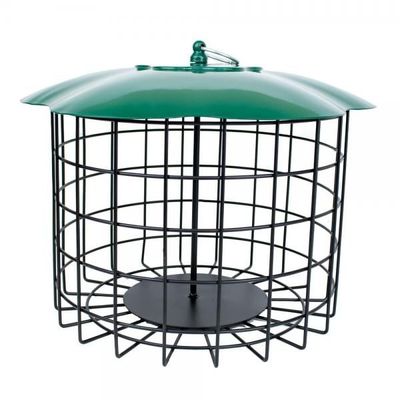 Squirrel Defeater Seed Log Cage Feeder