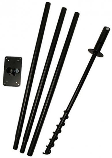 FP5T 5 PIECE FEEDER POLE SET W/MOUNTING PLATE