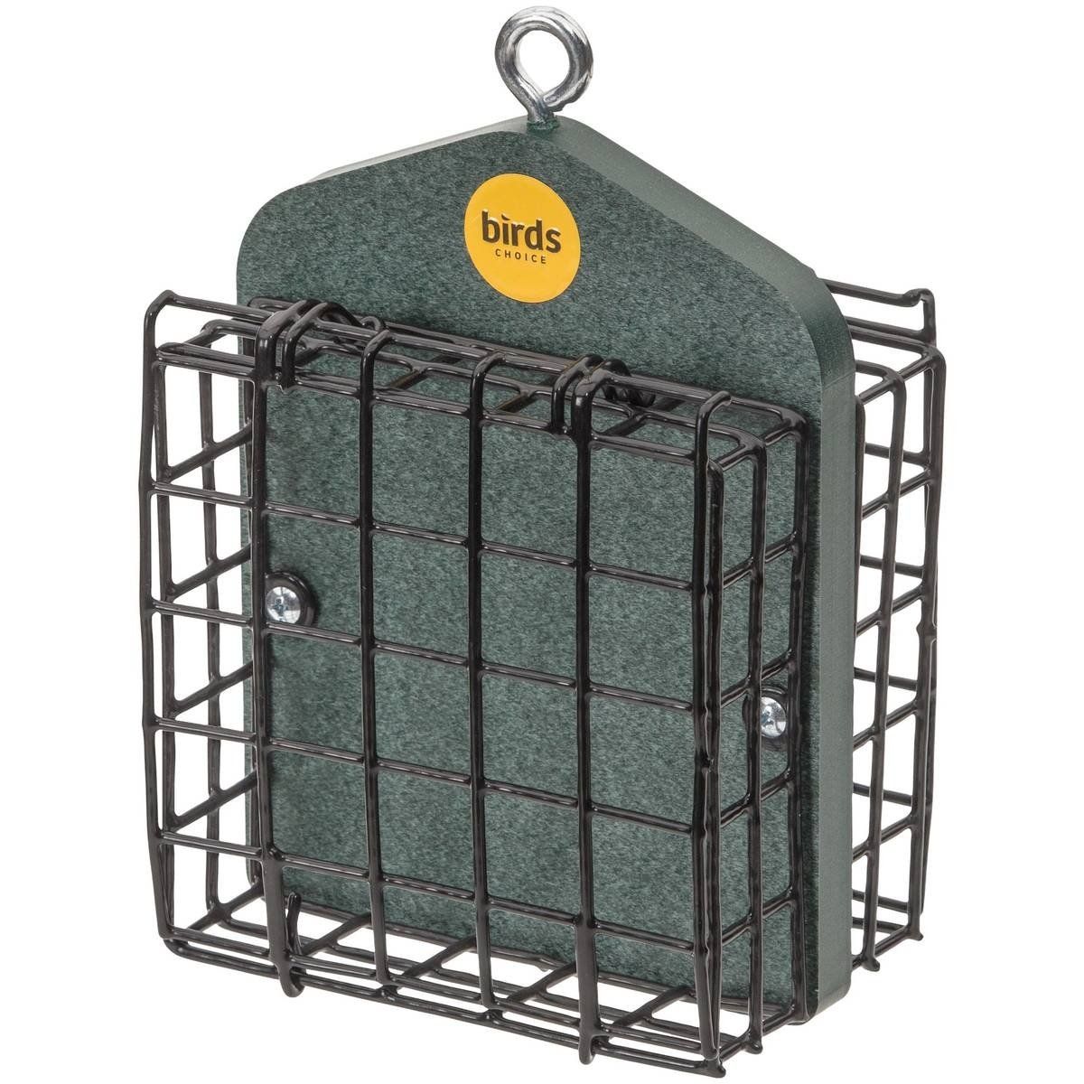 Double Suet Feeder, Color: Evergreen