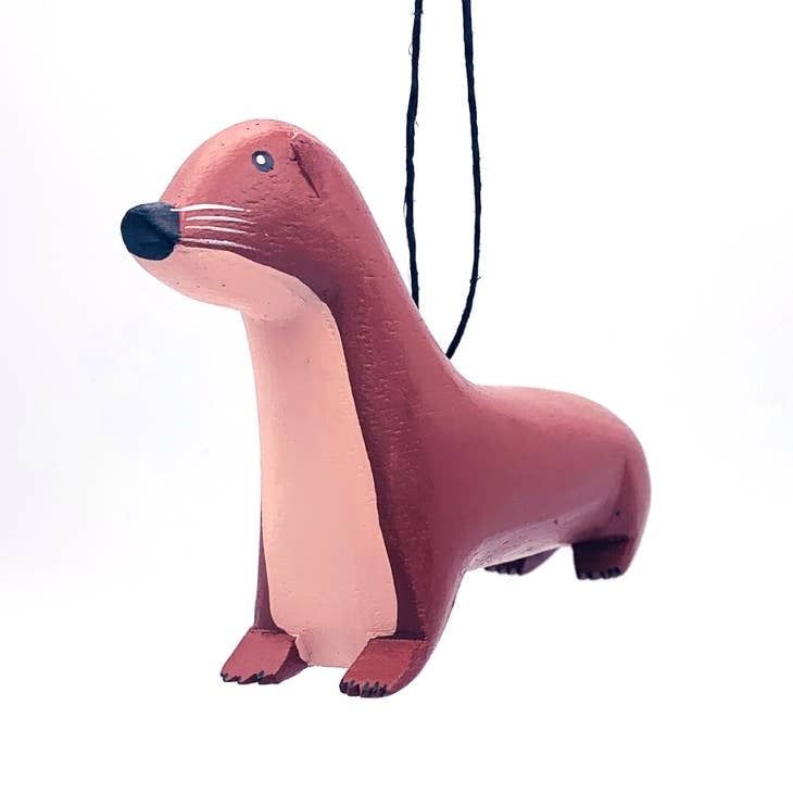 Balsa Ornament, Design: River Otter
