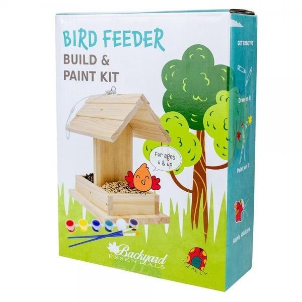 Kids Bird Feeder Build &amp; Paint Kit