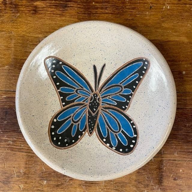 Ceramic Ring Dish, Design: Blue Morpho