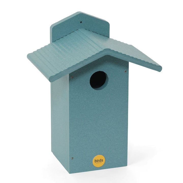 Basic Bluebird House - Recycled, Color: Lake Blue
