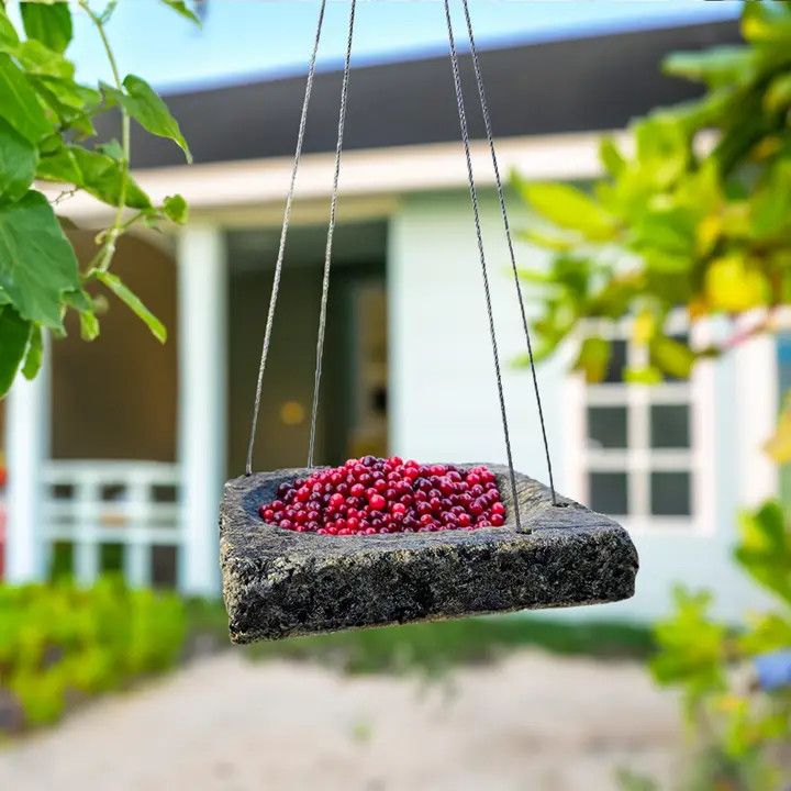 Alfresco - Hanging Platform Dish Stone
