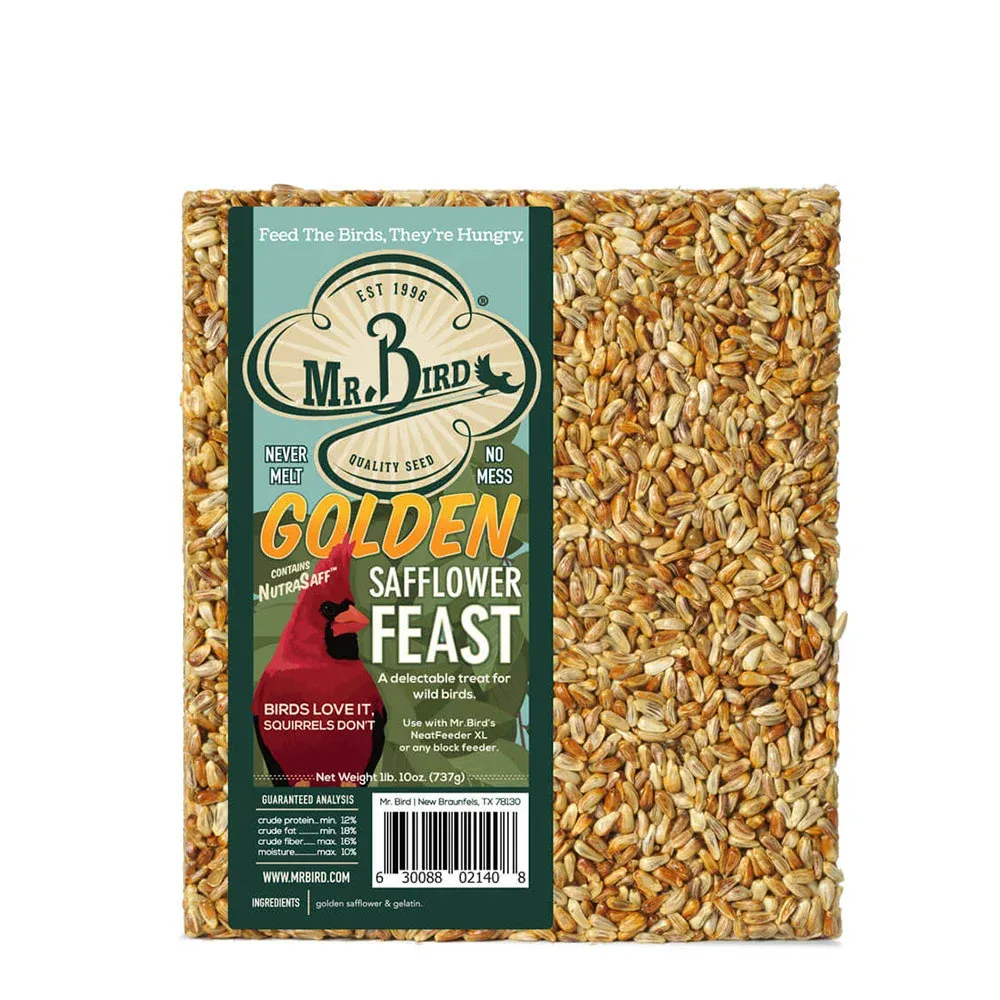 Mr. Bird Golden Safflower Large Cake