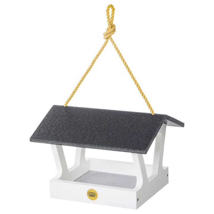 Modern Farmhouse FlyThru, Color: White w/Black Roof