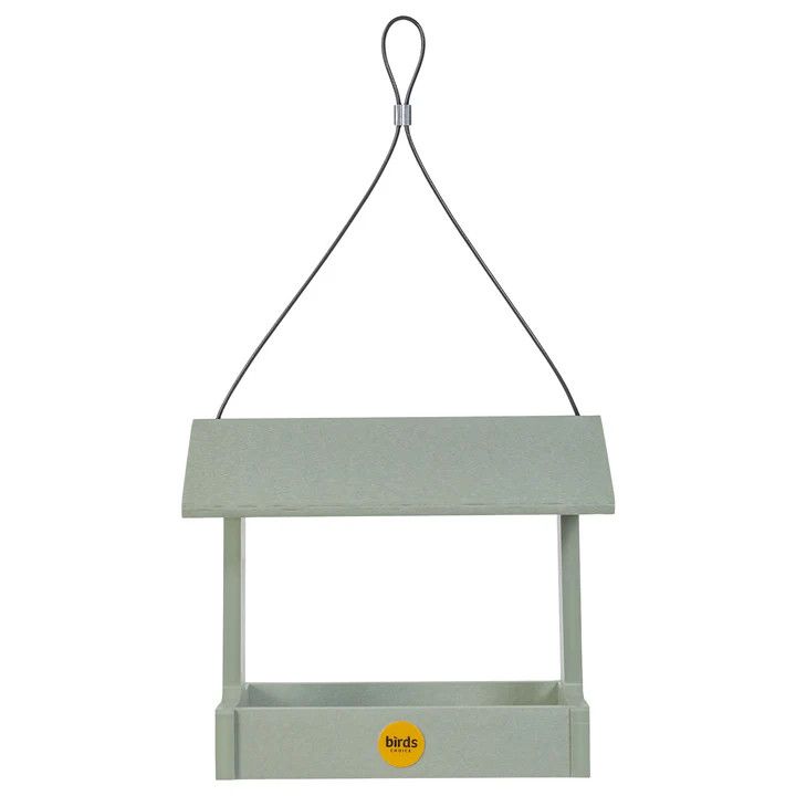 FLY-THRU BIRD FEEDER  SAGE RECYCLED