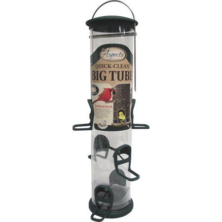 Aspects 421 Spruce Quick Clean Big Tube Feeder, Large