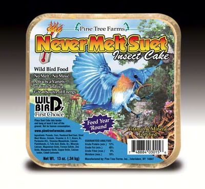 Never Melt Insect Suet single