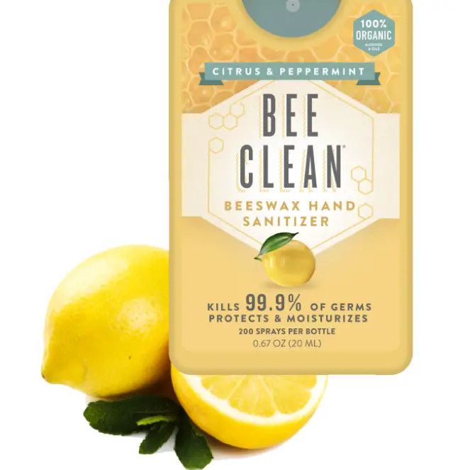 Bee Clean Beeswax Hand Sanitizer Citrus &amp; Peppermint -  single