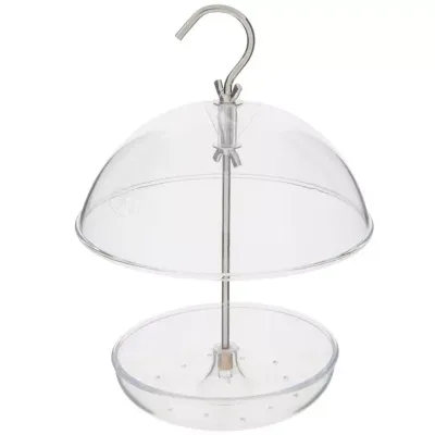 Acrylic Domed Mealworm Feeder (small)