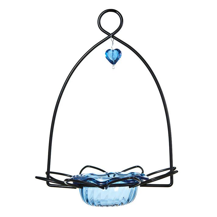 BLUEBIRD FLOWER FEEDER