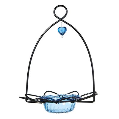 BLUEBIRD FLOWER FEEDER