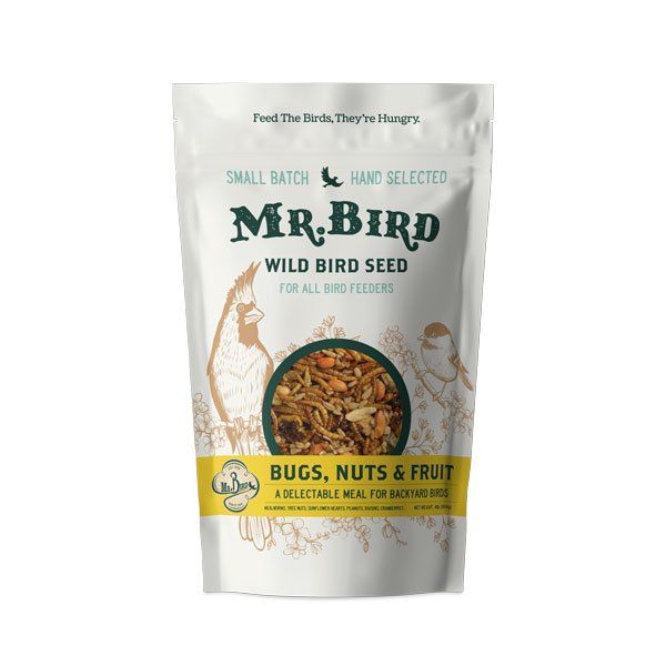 Mr. Bird BUGS, NUTS &amp;  FRUIT 8# BAG single