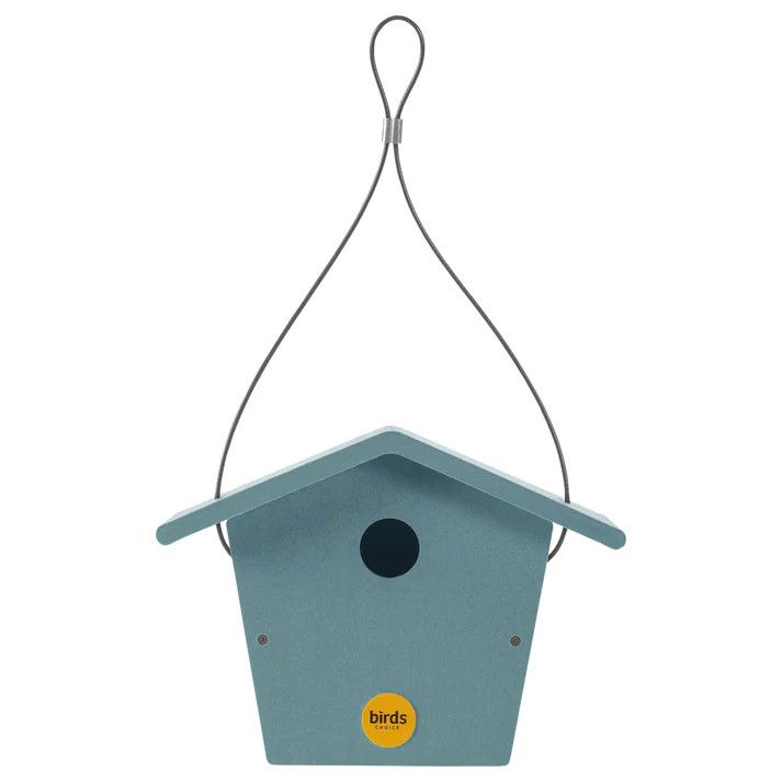 Recycled Wren House Blue