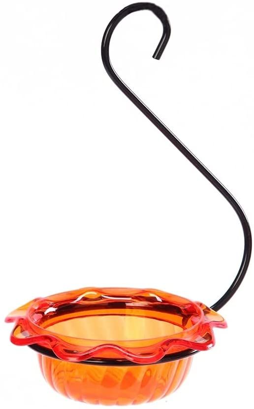 Single Cup Treat Feeder Orange
