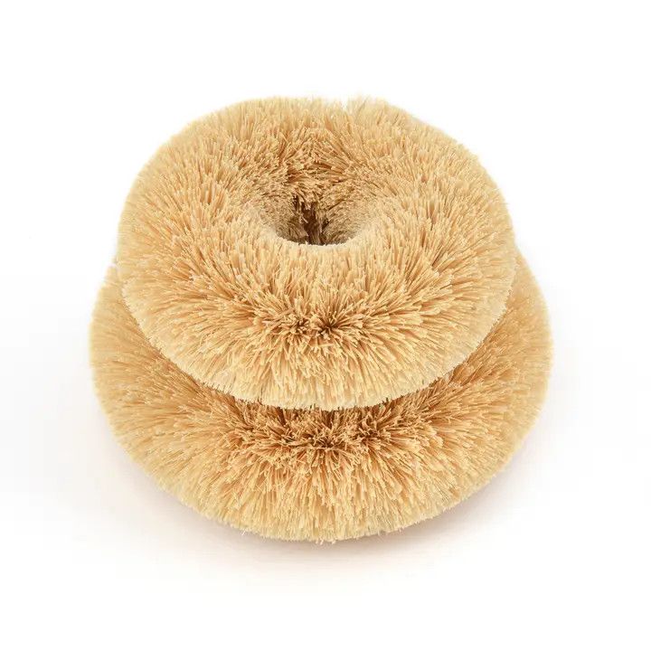 ECOMAX ZerO Scrubber Duo Brush - 100% Coconut Husk