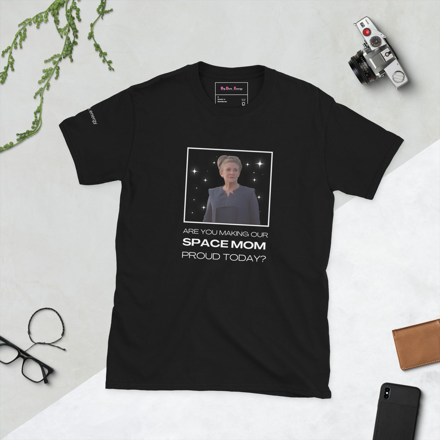 Short-Sleeve Unisex T-Shirt - Make Space Mom Proud