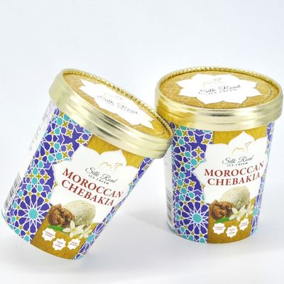 Maroccan Shebakia Eis Creme