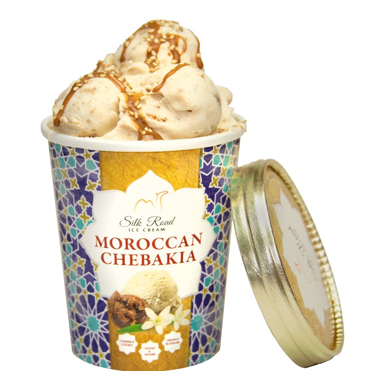 Maroccan Shebakia Eis Creme