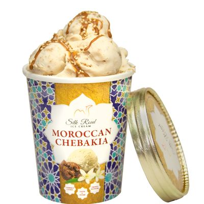 Maroccan Shebakia Eis Creme