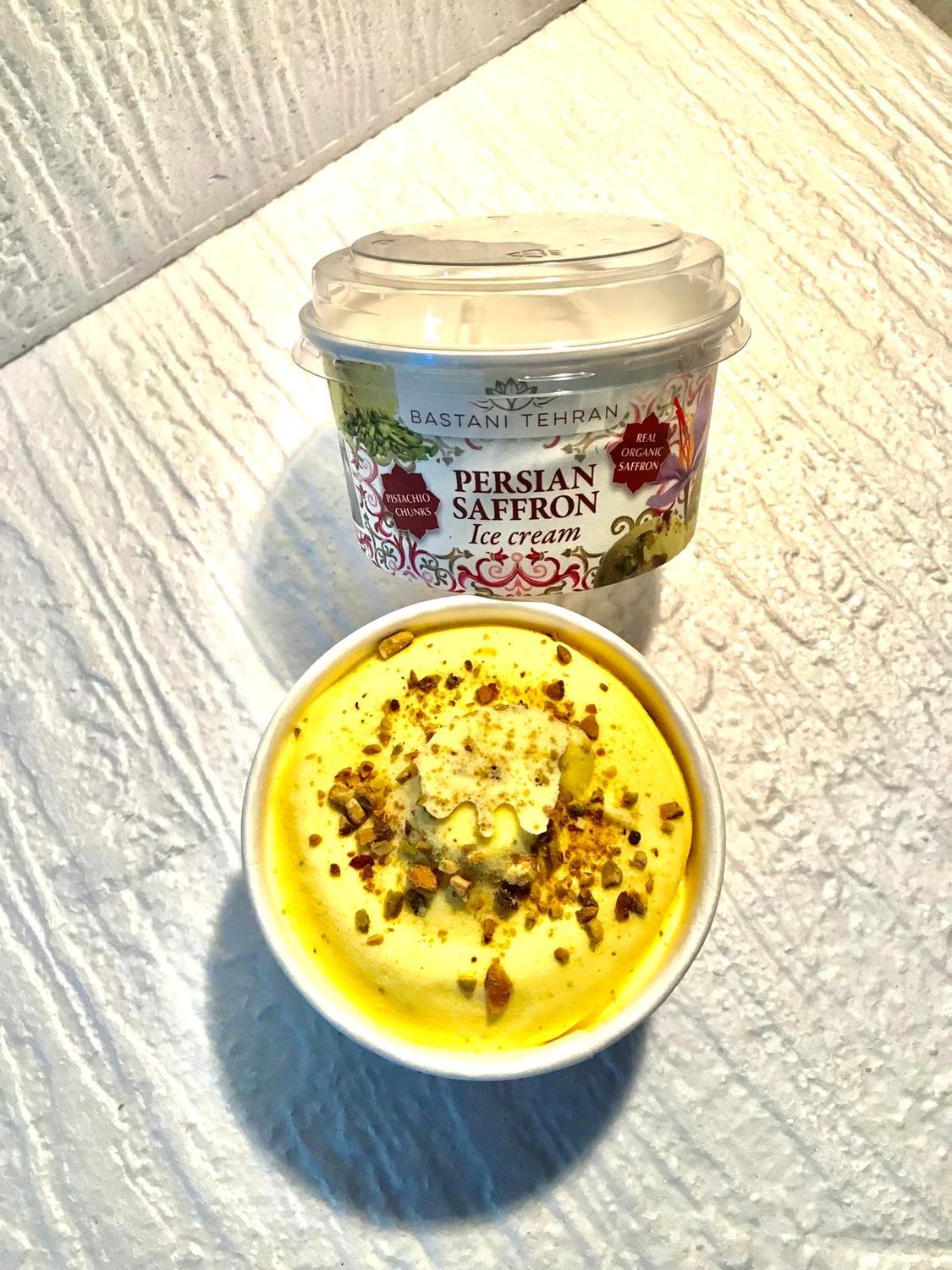 Saffron Ice Cream