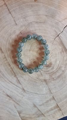 Groene Rutielkwarts armband Groene Rutielkwarts armband