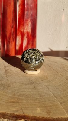 Pyriet Sphere - 388 gram - A-kwaliteit Pyriet Sphere - 388 gram - A-kwaliteit