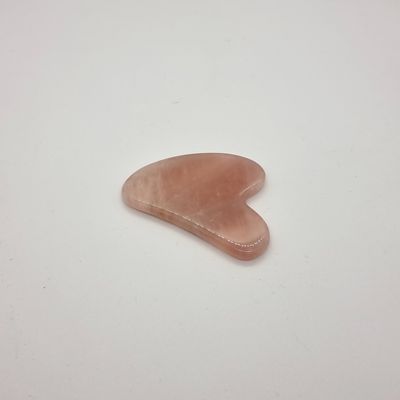 Gua Sha schraapsteen Rozenkwarts Gua Sha schraapsteen Rozenkwarts