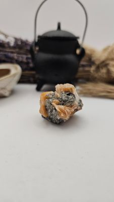 Cerussiet met Barriet op Galeniet - 33 gram
