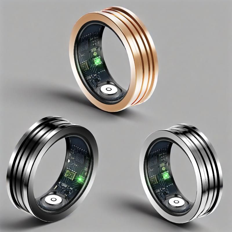Men&#39;s Stripes smart ring.